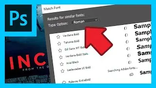 Photoshop Tutorial: Automatically Detect Fonts