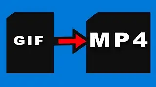 How to convert a GIF video to MP4 in ShotCut