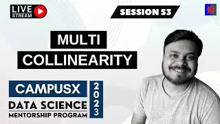 Session 53 - Session on Multicollinearity | DSMP 2023