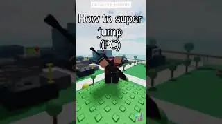 How To Super Jump (On PC) || Combat Warriors || Roblox || 