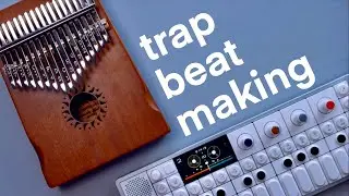 TRAP beat using DONNER Kalimba & OP-1 field