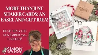 More Than Just Shaker Cards: An Easel and Gift Idea!