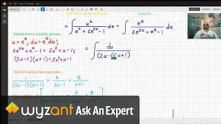 Evaluating ∫[(1)/[1+(2e^x)-(e^-x)]]dx, Step-By-Step