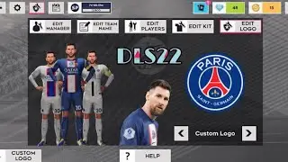 DLS 22 | How To Import PSG Team' Logo And Kit's | @FootballSoccerRick | 💥😱