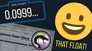 WHAT A FLOAT! │ CS2 profitable tradeup contract