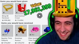 Trade offers I get with 17+ MILLION ROBUX in value... (Roblox Trade Hangout)