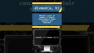 Exploring Python's divmod() Function 