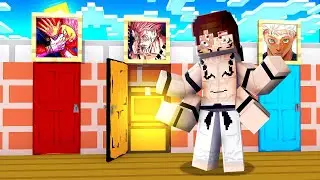 NÃO ESCOLHA A PORTA ERRADA de JUJUTSU KAISEN ERA HEIAN no MINECRAFT !! ‹ Ine ›