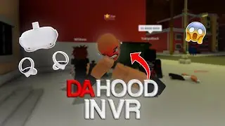 Playing Da Hood in VR WITH STAR! ⭐