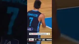 Campazzo left ‘em guessing with 10 seconds left in the game 🧠