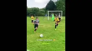 The Kid Is Built Different For His Insane Slide Tackle🤯🤫 #shorts #football #soccer