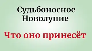 Судьбоносное Новолуние - 3 сентября. Что оно нам принесёт?