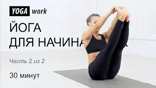 Yoga for Beginners- 30 Minute Lesson. Work out at Home!