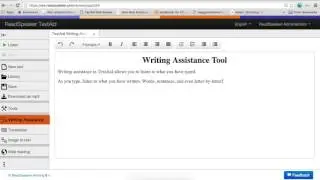 TextAid Writing Assistance Tool