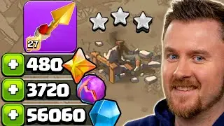 MAXED RAKETEN SPEER für den Clankrieg (Clash of Clans)