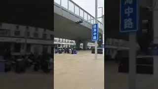 azab allah akhirnya turun....!Banjir melanda china