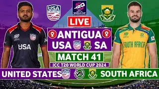 United States vs South Africa Live Match | USA vs SA Live Match | ICC T20 World Cup Live Commentary