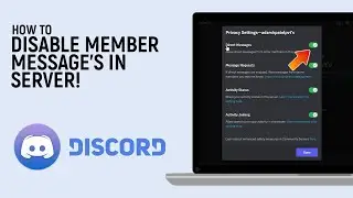 How to Disable Direct Messages From Members in Server of Discord [easy]