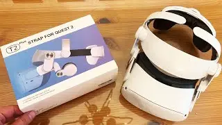 Elite Strap for Oculus Quest 2 Accessories, Adjustable and Lightweight Head Strap