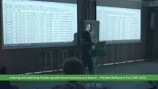 Indexing and searching NuGet.org with Azure Functions and Search- Maarten Balliauw
