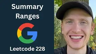 Summary Ranges - Leetcode 228 - Arrays & Strings (Python)