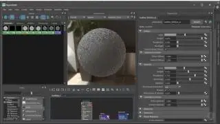 Creating a Stitched Leather Material in Maya