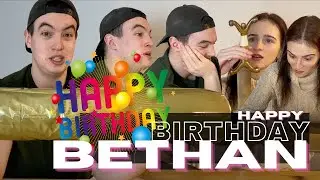 HAPPY BIRTHDAY BETHAN | Surprise birthday UNBOXING and REVIEW!! #combatlive #couplevlog