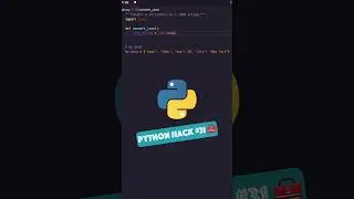 Quick Tutorial: Convert Python Dictionaries to JSON  #pythonprogramming #techeducation  #python101