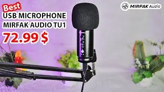 Best USB Microphone Under $75 for Podcasting (Mirafak USB Mic Review)