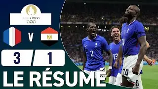 France Egypte | 3-1 | Le Résumé | Paris 2024 demi finale de football masculin | france egypte jo