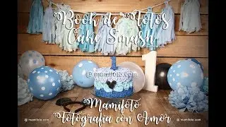 Photo Bookstyle Cake Smash Bebe First Birthday Photo Mamifoto with love