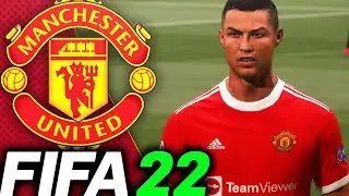 FIFA 22 MAN UNITED MODDED Career Mode with RONALDO, NEW KITS & TRANSFERS!!!😍