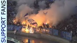 Поддержка #ultras Zenit на матче Зенит-Спартак 28.09.2013