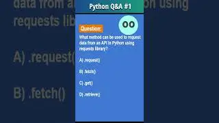 Python Q&A #1 API Requests Library