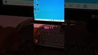 shortcut key of windows settings app #windows #shorts 🥰❤️