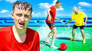 WORLDS MOST DANGEROUS SLIP N SLIDE FOOTBALL TOURNAMENT!