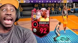 SHAQ DUNKING & SHOOTING 3 POINTERS! NBA Live Mobile 16 Gameplay Ep. 23