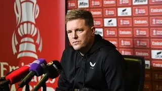 PRESS CONFERENCE | Eddie Howe pre-Man City (A) FA Cup Quarter-Final