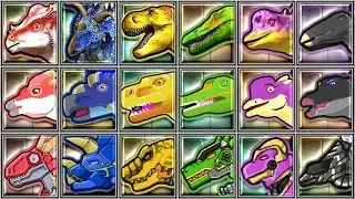 Dino Racer + Dino Dana World + Dino Robot Corps - TRex/Tricera/Spinosaurus/Brachiosaurus/Stegosaurus