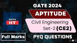 GATE CE2 2024: Aptitude Question | #gate2024 #gate #iit #aptitude #maths #exam #college #mathematics