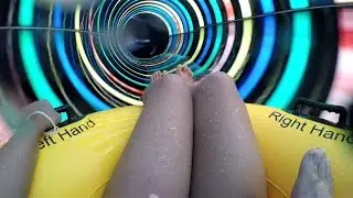 Theme Water Park - GoPro Girl Slide