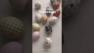 Fabric Easter Eggs | BloomBerry fabric