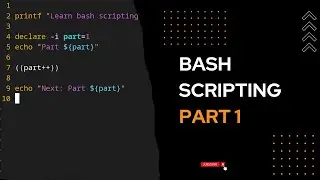 BASH scripting tutorial: Beginner guide for the Bourne Again Shell (BASH) | Part 1