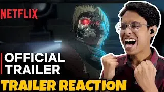 TERMINATOR ZERO | NSFW | Official Trailer Reaction | Netflix | Holly Verse