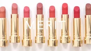 MERIT Signature Lip Matte | Swatches of Every Shade, Review and Satin Comparison