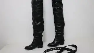 flatt thigh boots