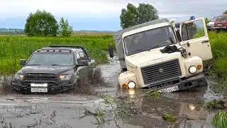 НИКТО НЕ ОЖИДАЛ! КТО КРУЧЕ? TOYOTA TUNDRA ИЛИ ГРУЗОВИК НА БЕЗДОРОЖЬЕ!