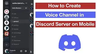 How to Create Voice Channel in Discord Server on Mobile?