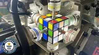 How Fast Can Robots Solve Rubiks Cubes? | Records Weekly - Guinness World Records