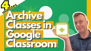 How to Archive a Class in Google Classroom